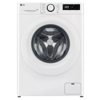 LG | Veļas mazgājamā mašīna | F2WR508SWW | Energoefektivitātes klase A-10% | Priekšējā ielāde | Mazgāšanas ietilpība 8 kg | 1200 apgr./min | Dziļums 47.5 cm | Platums 60 cm | Displejs | LED | Tvaika funkcija