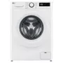 LG | Veļas mazgājamā mašīna | F2WR508SWW | Energoefektivitātes klase A-10% | Priekšējā ielāde | Mazgāšanas ietilpība 8 kg | 1200 apgr./min | Dziļums 47.5 cm | Platums 60 cm | Displejs | LED | Tvaika funkcija