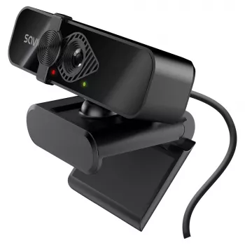 Savio CAK-06 tīmekļa kamera 3840 x 2160 pikseļi USB Melna