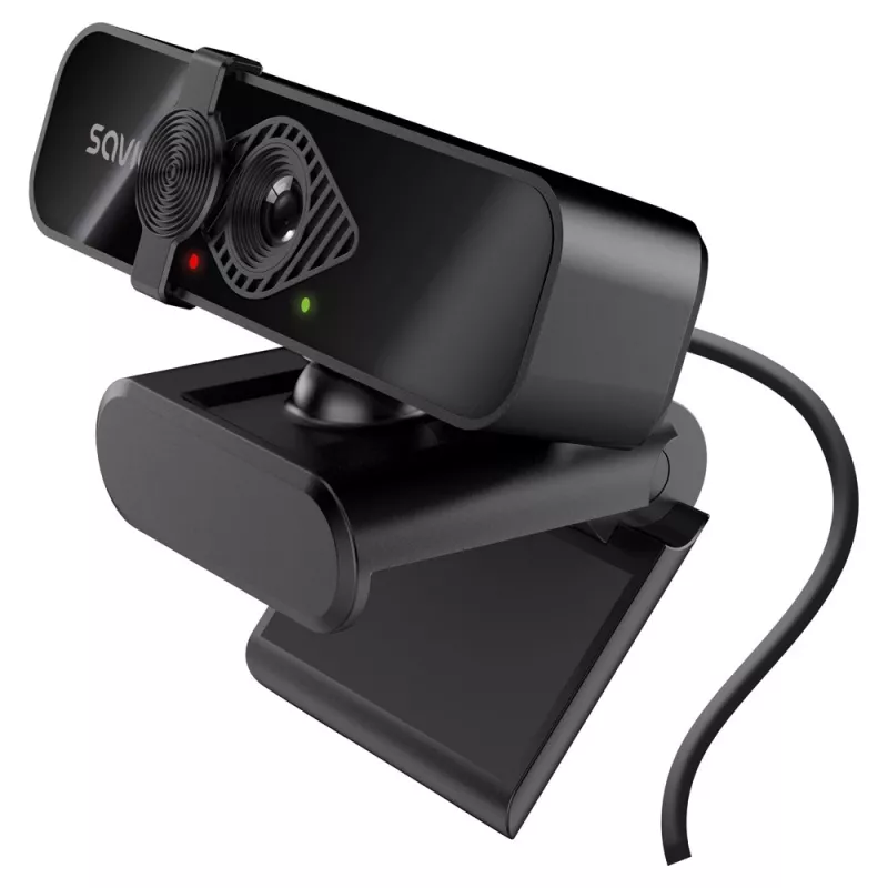 Savio CAK-06 tīmekļa kamera 3840 x 2160 pikseļi USB Melna