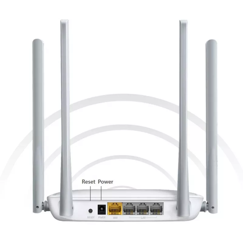Mercusys MW325R bezvadu maršrutētājs vienas joslas (2,4 GHz) Fast Ethernet balts