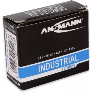 ANSMANN - Baterija 10 x AAA tipa Li - Melna (1501-0010)