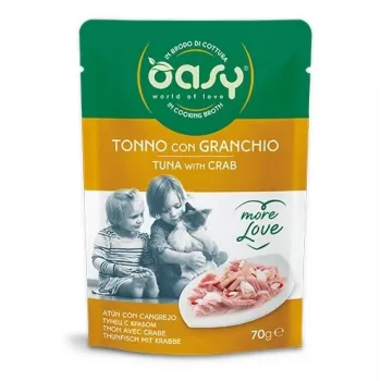 Oasy More Love Tunzivs ar Krabju maisiņš 70g