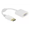 Adapteris DisplayPort 1.2 vīrišķais – VGA sievišķais DeLOCK 61007