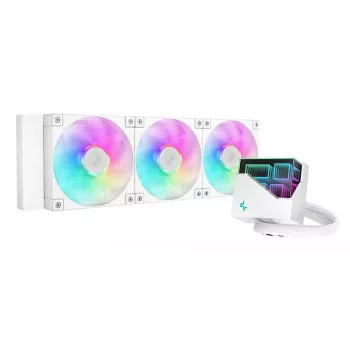 DeepCool LT360 procesora šķidruma dzesētājs, 12 cm, balts, 1 gab.