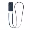 Siksniņa Apple Crossbody Strap zila — garums 2,08 m, rPET un nerūsējošais tērauds