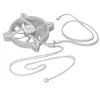 Korpusa ventilators MODECOM VOLCANO APEX 140 ARGB balta 140mm