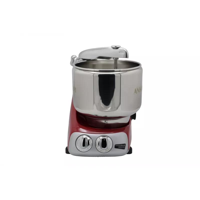 Virtuves kombains Ankarsrum Assistent Oriģināls AKR 6230 RD — 1500 W, 7 L nerūsējošā tērauda trauks, metāla korpuss, sarkans