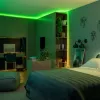 LED vītne Twinkly TWD200STP-TEU daudzkrāsains iekštelpu sloksne, 5 cm atstatums, IP20, caurspīdīgs kabelis