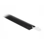 Kabeļu kanāls DeLOCK 50 x 12 mm pašlīmējošs melns 1 m