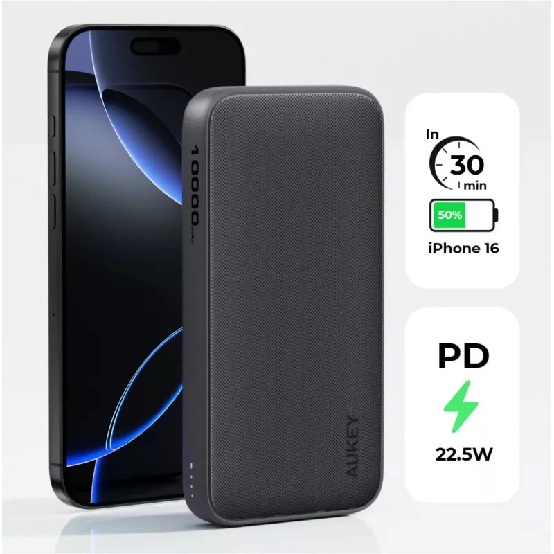 Portable Charger PowerBank PB-Y46P 10000mAh