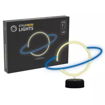 Manta SNL38BLT Style Neon Lights Planet dekoratīvā LED lampa