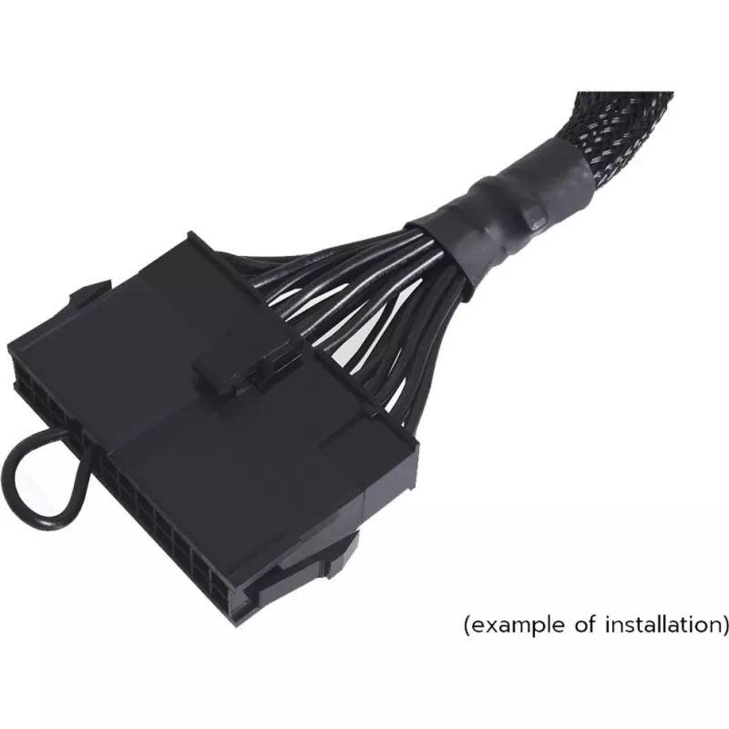 Alphacool 13335 datora dzesēšanas sistēmas aksesuārs plastmasas melns 61mm platums