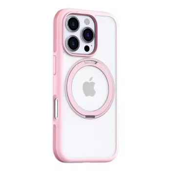 Torras Ostand R Fusion vāciņš iPhone 16 Pro Max — rozā