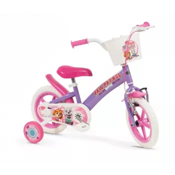 Bērnu velosipēds 12 Paw Patrol Purple 1180 meitenei TOIMSA