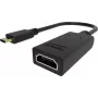 VISION video adapteris USB-C vīrišķais uz HDMI sievišķo, 4K60Hz (3840×2160), melns