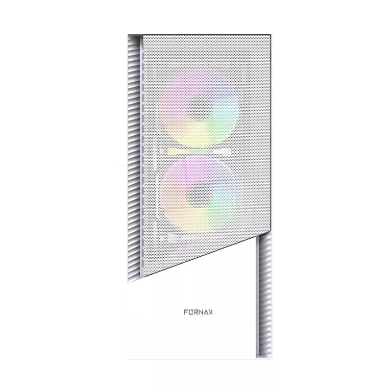 PC korpuss Midi Tower Fornax 4300 ATX balts