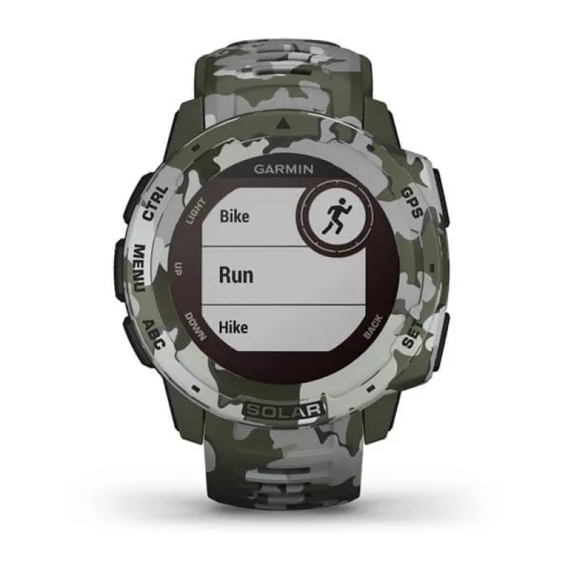 GPS pulkstenis Garmin Instinct Solar Camo Edition Camouflage