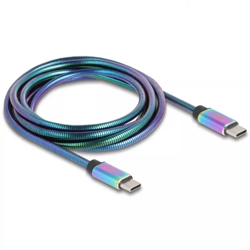 DeLOCK USB kabelis USB 2.0 2m USB C Daudzkrāsains 81116
