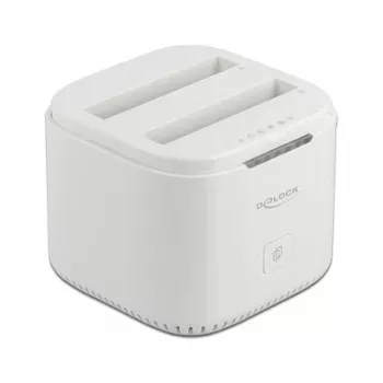 Dokstacija DeLOCK USB Type-C™ 3.2 diviem 2,5 collu SATA HDD/SSD