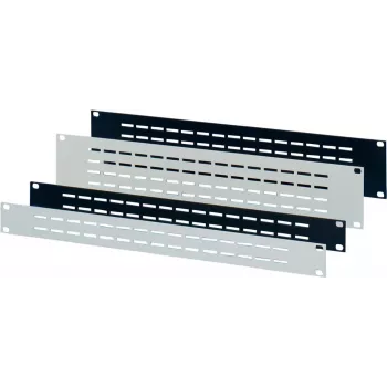 Schroff priekšējais panelis 1U ventilējams RAL7035 (30702056)