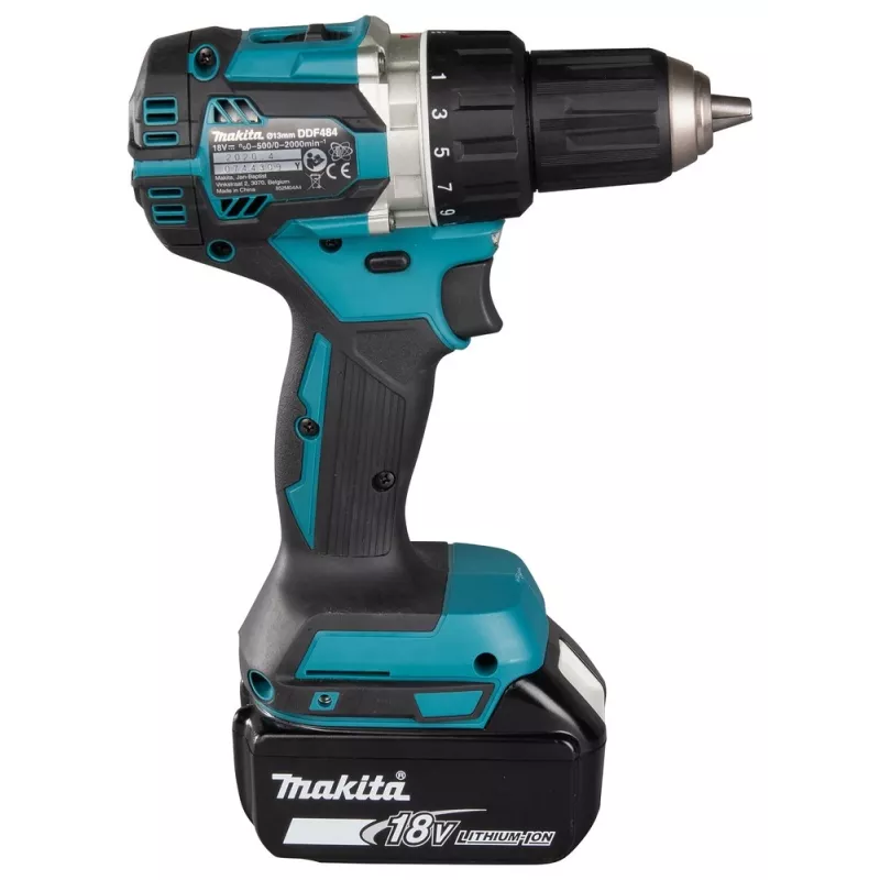 Makita DDF484RFJ urbis 2000 RPM 1.8 kg Melns, Zils