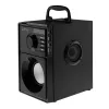 Bezvadu skaļrunis MEDIA-TECH MT3179, 20W (RMS 15W), Bluetooth 5.1, FM, MicroSD, USB, AUX, Li-Ion, 6 h, koka korpuss
