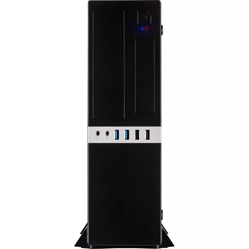 Inter-Tech IT-503 - SFF - Mini-ATX - bez barošanas bloka (TFX12V) - matēti melns - USB/Audio (88881270)