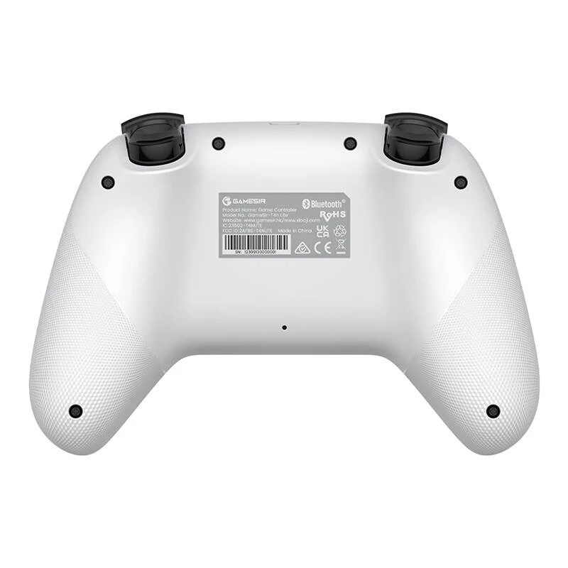 Bezvadu spēļu kontrolieris GameSir T4n Lite balts – Bluetooth saderīgs, bezvadu, uzlādējams