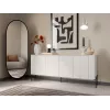 Cama VERA kumode 190x40x80 matēti balta