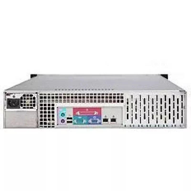 Super Micro Supermicro SC825 TQC-600LPB - Rack Mount 2U - E-ATX - SATA/SAS - Hot-Swap 600 Watt - Melns (CSE-825TQC-600LPB)