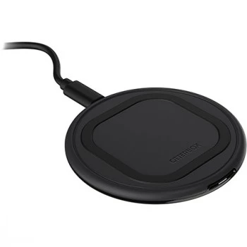 Otterbox bezvadu uzlādes paliktnis 10 W + ES sienas lādētājs 18 W + USB A–Micro USB kabelis, melns