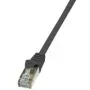 Tīkla kabelis LogiLink Cat.6 U/UTP RJ-45 7,5 m Melns