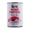 BRIT Mono Protein Beef & Rice - mitrā suņu barība - 400g
