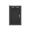 Sienas stiprinājuma statīvs LANBERG WF10-2309-10B 9U, 469×280×310 mm, 10 collu dziļums, melns, IP20