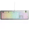 Mehāniskā tastatūra GLORIOUS GMMK 3 Pro 100% salikta ANSI US izkārtojums, Fox slēdži, sudraba