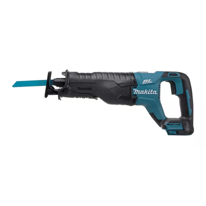 Virzuļzāģis Makita DJR187Z, 18V Li-Ion, gājiens 32 mm, gājienu skaits 2300–3000 spm, griešanas dziļums kokā 255 mm, metālā 130 mm
