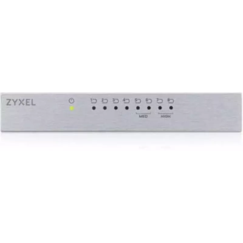 Zyxel GS-108B V3 nepārvaldāms L2+ Gigabit Ethernet (10/100/1000) sudrabains