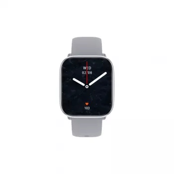 myPhone Watch Pastel 4,45 cm (1,75 inch) AMOLED 40 mm Digitāls 390 x 450 pikseļi Skārienekrāns Sudrabs