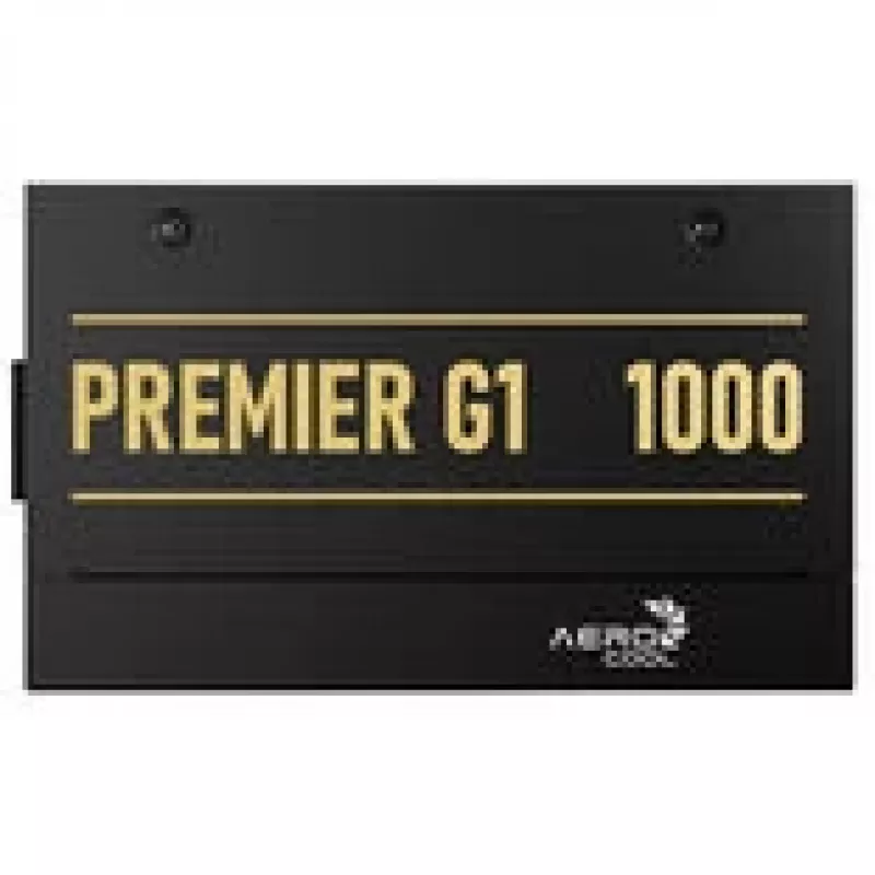 Aerocool Premier G1 80 PLUS Gold barošanas bloks, PCIe 5.1, ATX 3.1 - 1000 W, melns