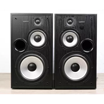 Skaļrunis Edifier R2750DB 136 W — 2.0 stereo, Bluetooth, RCA, optisks, melns, 17,44 kg