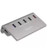 DeLOCK USB centrmezgls 10 Gbps 4 Type-A pieslēgvietas 1 ātrās uzlādes pieslēgvieta