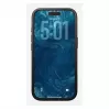 Mobilā telefona vāciņš Nomad Modern Leather vāciņš iPhone 17 Pro, āda + TPU + PC, piemērots 16 cm (6,3 collu) ekrānam, bordo