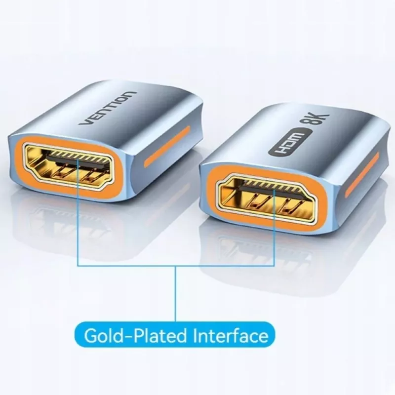 Vention HDMI-HDMI savienotājs 8K@60Hz Alumīnijs