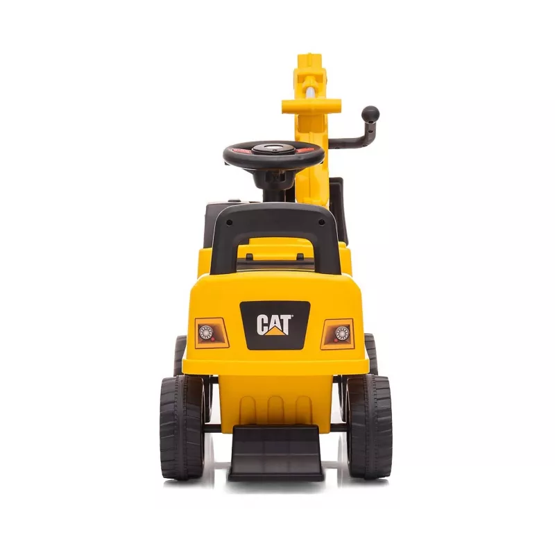 Ride-on excavator milly mally 5298 — bērnu braucamā rotaļlieta ar reālistisku dizainu un izturīgu konstrukciju
