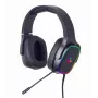 Vadu spēļu austiņas GEMBIRD GHS-SANPO-S300 — apkārtauss, 20–20000 Hz, 2,2 m kabelis, 370 g, melnas