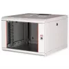 Pie sienas stiprināms serveru statnis ROLINE PRO 7, 7U, 19 collu, 600x600 mm, pelēks