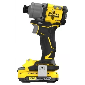 Elektriskais skrūvgriezis STANLEY SFMCF830D2K-QW 18V Li-Ion, 2 Ah x2, 3 pārnesumi, 203 N·m, 3200 apgr./min, LED, pistoles rokturis