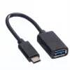 Kabeļa adapteris USB 3.1 C-A V/M 0,15 m VALUE 11.99.9030