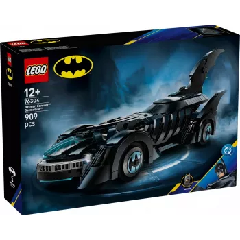 LEGO konstruktors DC Super Heroes Batman Forever Batmobile 76304 — 909 detaļas, 1 minifigūra, ieteicamais vecums 12+